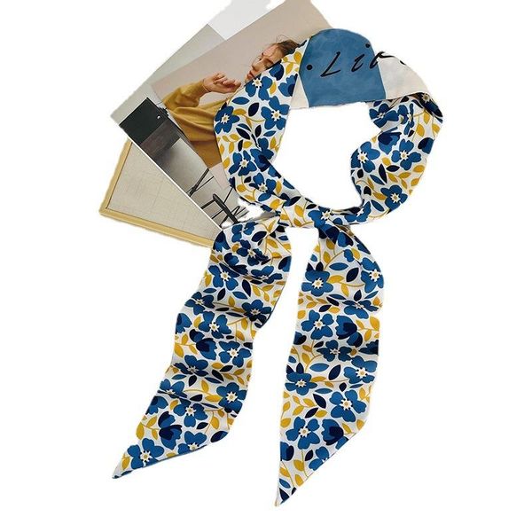scarves 8*140cm fresh ribbon female small simulation silk satin stewardess professional decorate hairband luxury head bandana hijab, Blue;gray
scarves 8*140cm fresh ribbon female small simulation silk satin stewardess professional decorate hairband luxury head bandana hijab, Blue;gray