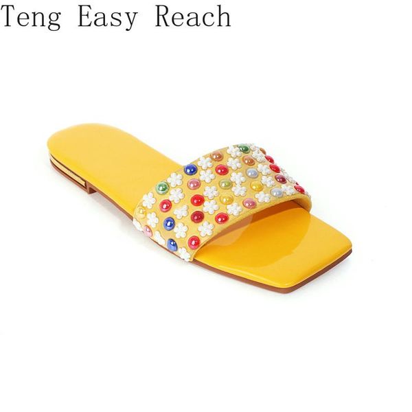 slippers 2021 ladies summer outside modern for women flats synthetic leather peep toe yellow flower fashion, Black
slippers 2021 ladies summer outside modern for women flats synthetic leather peep toe yellow flower fashion, Black