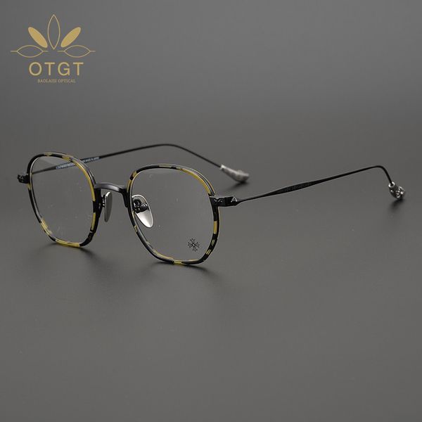 design glasses japanese jiandanluoxin art polygon eyeglass ultra light pure titanium small face frame for men and women, White;black
design glasses japanese jiandanluoxin art polygon eyeglass ultra light pure titanium small face frame for men and women, White;black