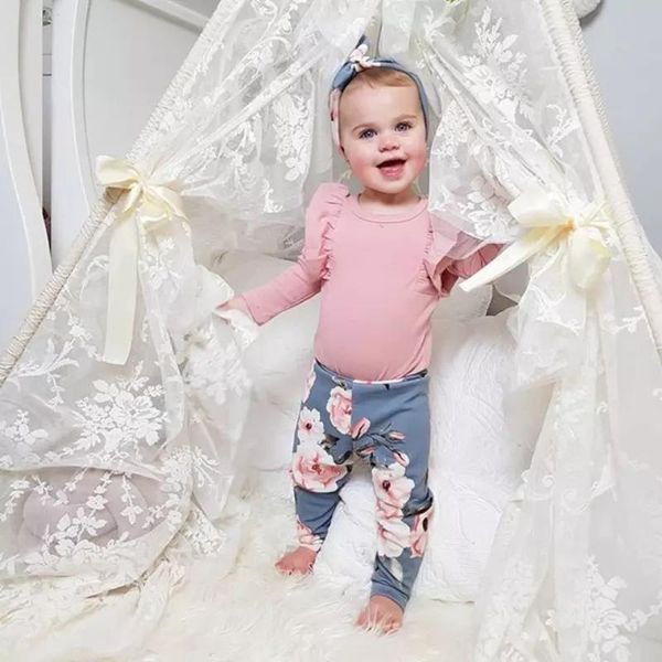 clothing sets 40# born baby clothes girls ruffle long-sleeved solid color frilled romper + floral pants headband children's, White
clothing sets 40# born baby clothes girls ruffle long-sleeved solid color frilled romper + floral pants headband children's, White