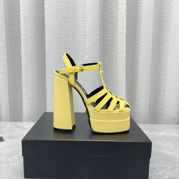 yellow la medusa juno platform sandals calf leather ankle strap side buckle block high heels square toe women's luxury designers dress, Black
yellow la medusa juno platform sandals calf leather ankle strap side buckle block high heels square toe women's luxury designers dress, Black