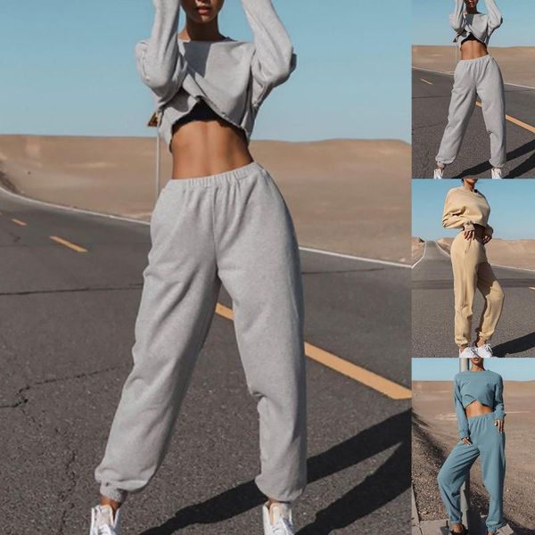 gym clothing autumn woman casual two piece set fashion solid short long sleeve and pants loose sportswear female tracksuits #4, White;black
gym clothing autumn woman casual two piece set fashion solid short long sleeve and pants loose sportswear female tracksuits #4, White;black