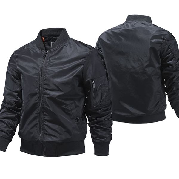 bomber jacket mens clothes streetwear men bomber jackets and coat solid color 5xl motorcycle thick diy 211126, Black;brown
bomber jacket mens clothes streetwear men bomber jackets and coat solid color 5xl motorcycle thick diy 211126, Black;brown