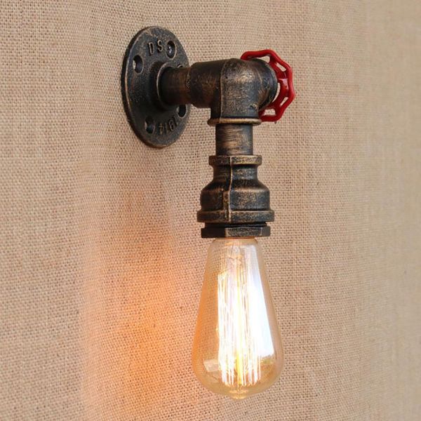 wall lamp steam punk loft industrial iron rust water pipe retro vintage e27 sconce lights for living room bedroom restaurant bar
wall lamp steam punk loft industrial iron rust water pipe retro vintage e27 sconce lights for living room bedroom restaurant bar