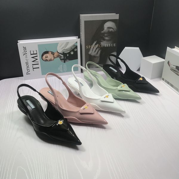 p family's new small pointed cat heel sandals with empty leather high heel single shoes ysj, Black
p family's new small pointed cat heel sandals with empty leather high heel single shoes ysj, Black