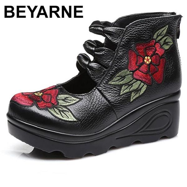 dress shoes beyarne2021 women flower andals slope casual leather fashion embroidered ladies vintage waterproof platform, Black
dress shoes beyarne2021 women flower andals slope casual leather fashion embroidered ladies vintage waterproof platform, Black