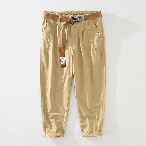 men's pants 2607 spring men cargo khaki pure cotton casual loose straight mid waist zipper trousers tooling youth slacks, Black
men's pants 2607 spring men cargo khaki pure cotton casual loose straight mid waist zipper trousers tooling youth slacks, Black
