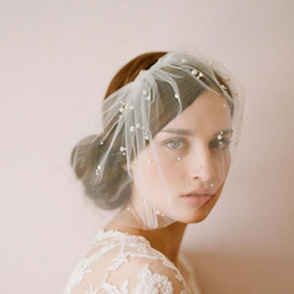 bridal veils white face veil for pearl birdcage headwear charming elegant net mask hair accessories wedding party, Black
bridal veils white face veil for pearl birdcage headwear charming elegant net mask hair accessories wedding party, Black