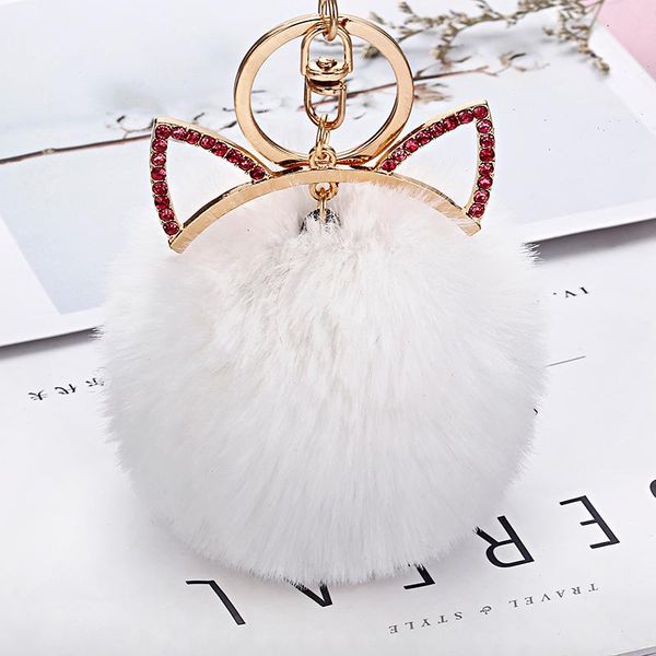 keychains imitated fur ball key chains fashion ear pendant woman handbag ring delicate metal pompom jewlery eh876, Silver
keychains imitated fur ball key chains fashion ear pendant woman handbag ring delicate metal pompom jewlery eh876, Silver