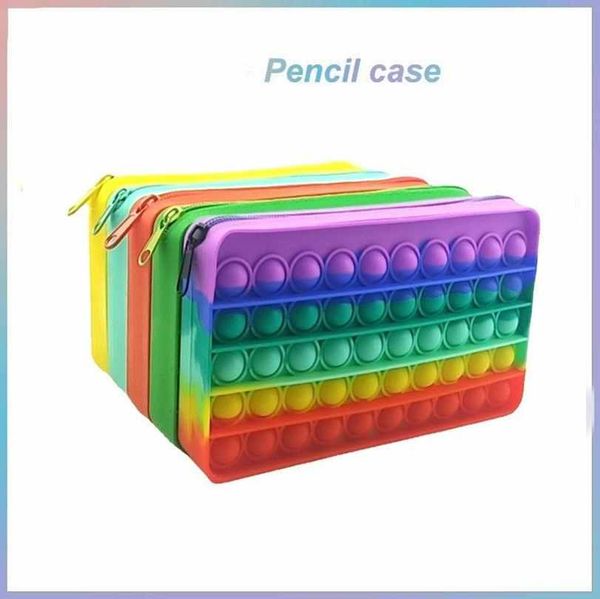 dhl fast party favors tie dye fidget toys pencil case colorful push bubble sensory squishy stress reliever autism needs anti-stress rainbow
dhl fast party favors tie dye fidget toys pencil case colorful push bubble sensory squishy stress reliever autism needs anti-stress rainbow