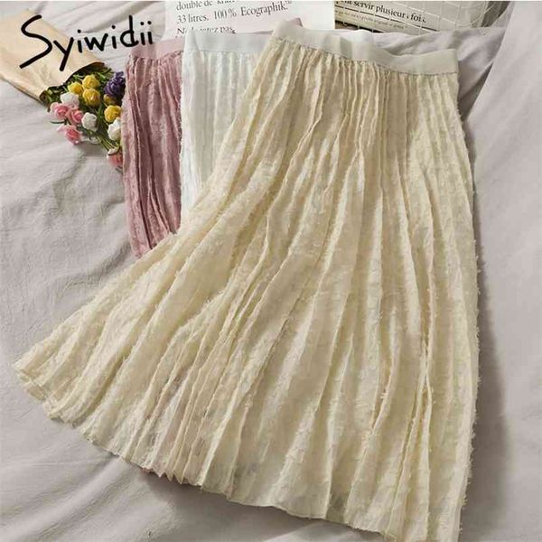 tassel skirt women high waist mid-calf elastic casual solid white a-line pleated spring korean fashion skirts 210607, Black
tassel skirt women high waist mid-calf elastic casual solid white a-line pleated spring korean fashion skirts 210607, Black