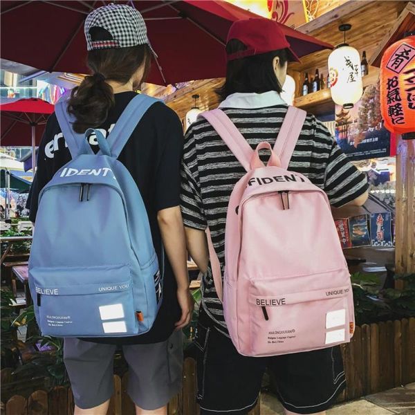 backpack solid color women nylon fashion school bag for teenage girls female travel bagpack book college mochila
backpack solid color women nylon fashion school bag for teenage girls female travel bagpack book college mochila