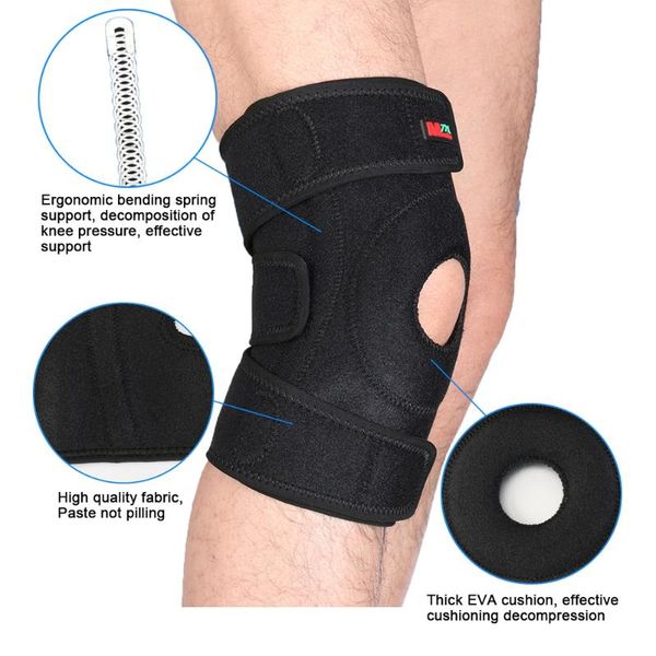 elbow & knee pads 1pc joint brace support adjustable breathable stabilizer kneepad strap patella protector orthopedic arthritic guard, Black;gray
elbow & knee pads 1pc joint brace support adjustable breathable stabilizer kneepad strap patella protector orthopedic arthritic guard, Black;gray