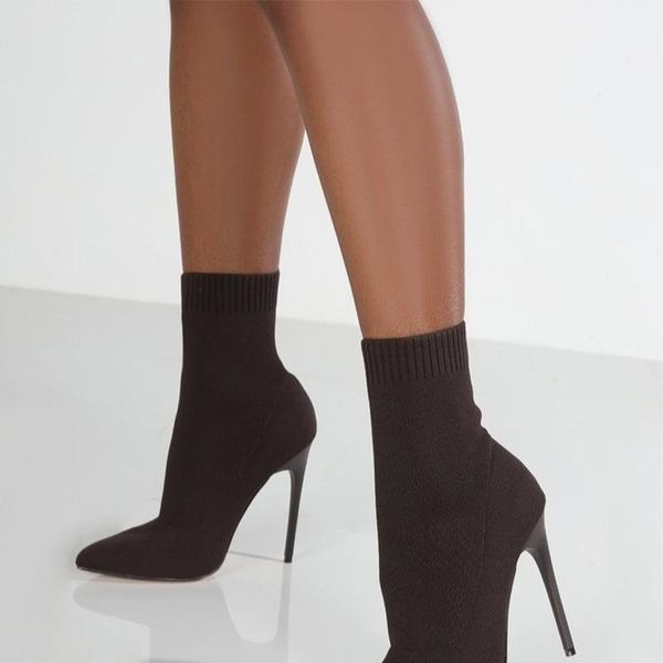 dress shoes dr.eagle heels socks boots large size 36-43 women stretch fabric high heel pointed toe ankle woman boats, Black
dress shoes dr.eagle heels socks boots large size 36-43 women stretch fabric high heel pointed toe ankle woman boats, Black