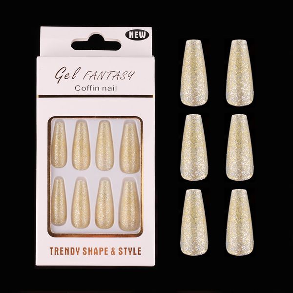 24pcs/box hit color false nail long french fake nails detachable ballet coffin nail tips with rhinestones press on nail art tool, Red;gold
24pcs/box hit color false nail long french fake nails detachable ballet coffin nail tips with rhinestones press on nail art tool, Red;gold