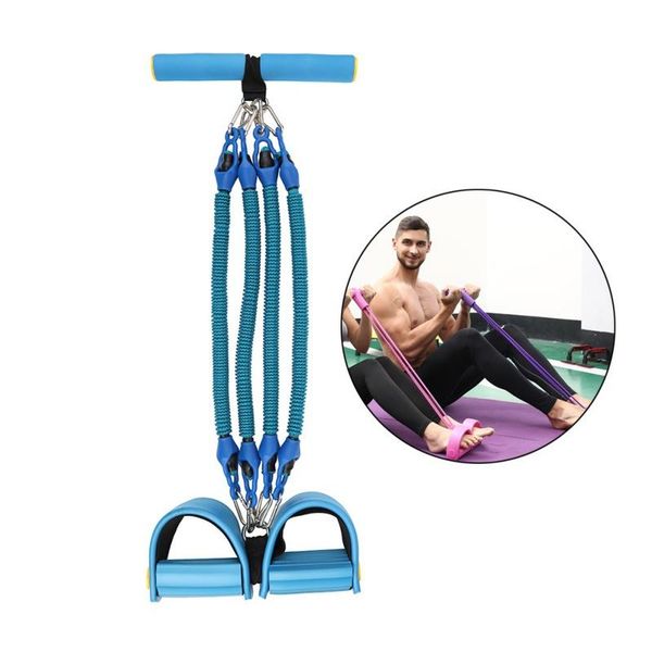 resistance bands 4 tube exercise rower belly sport training elastic pedal tensioner sit up pull rope gym fitness equipment
resistance bands 4 tube exercise rower belly sport training elastic pedal tensioner sit up pull rope gym fitness equipment