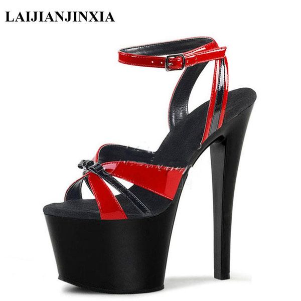 dress shoes women summer 17cm peep toe high stripper heels platform sandals pole dance party nightclub model show, Black
dress shoes women summer 17cm peep toe high stripper heels platform sandals pole dance party nightclub model show, Black