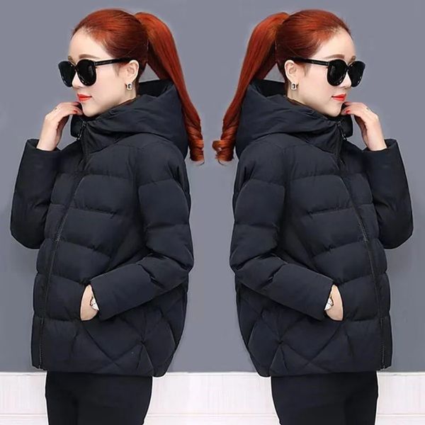 womens winter jacket parkas short fashion womens winter coat down jacket outwear hooded basic jacket women 5xl h290, Black
womens winter jacket parkas short fashion womens winter coat down jacket outwear hooded basic jacket women 5xl h290, Black