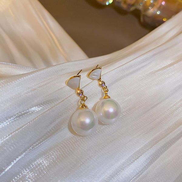 dangle & chandelier causal white color simulation pearl pendant earrings for women girls bling cubic zircon accessories, Silver
dangle & chandelier causal white color simulation pearl pendant earrings for women girls bling cubic zircon accessories, Silver