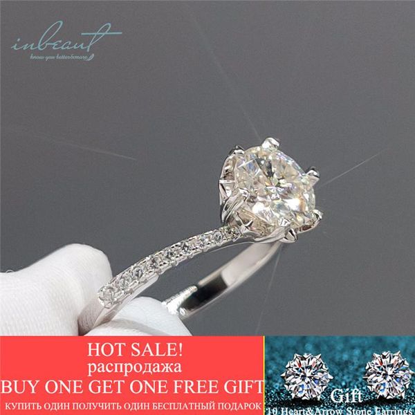 cluster rings inbeaut 18k white gold plated excellent cut 1 ct d color pass diamond test moissanite snowflake ring 925 silver wedding jewelr, Golden;silver
cluster rings inbeaut 18k white gold plated excellent cut 1 ct d color pass diamond test moissanite snowflake ring 925 silver wedding jewelr, Golden;silver