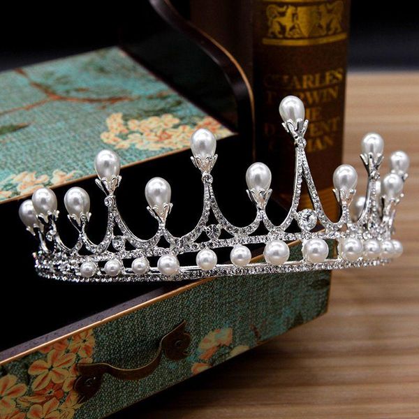 hair clips & barrettes tangtang bride crown wedding dress marriage accessories baroque pearl rhinestone jewelry female head piece beauty, Golden;silver
hair clips & barrettes tangtang bride crown wedding dress marriage accessories baroque pearl rhinestone jewelry female head piece beauty, Golden;silver