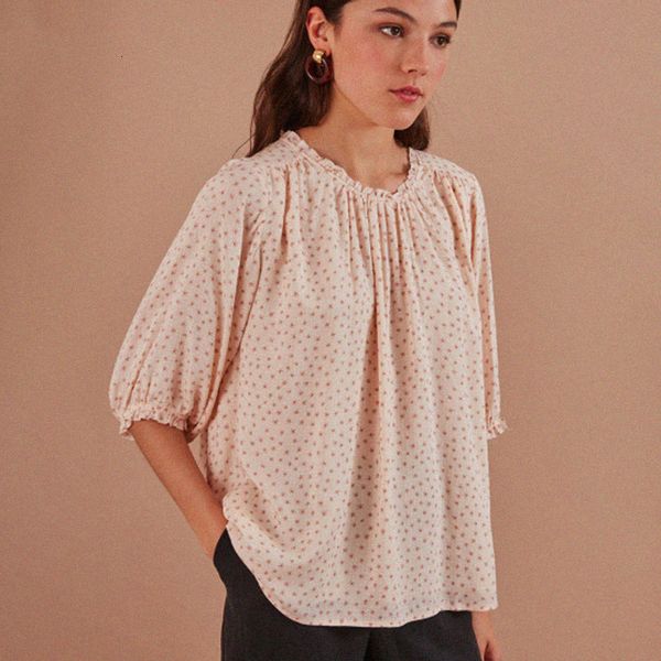 new ruffles shirt women half sleeve round collar buttons up floral print blouse cute shirts 2021 youth mujer chemisier femme lwpk, White
new ruffles shirt women half sleeve round collar buttons up floral print blouse cute shirts 2021 youth mujer chemisier femme lwpk, White