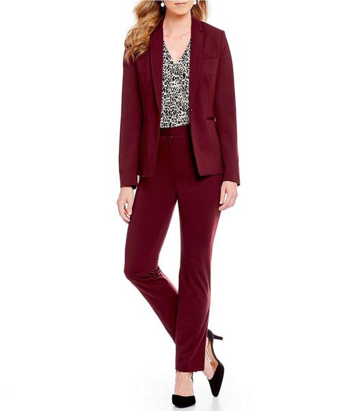 women's suits & blazers custom made wine one button cool girl pants normcore boyfriend office lady 2 piece jacket/pants w14, White;black
women's suits & blazers custom made wine one button cool girl pants normcore boyfriend office lady 2 piece jacket/pants w14, White;black