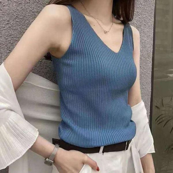 v neck knitted sweater tank summer fashion 2021 loose pullover camis vests wdc4765 drop shipping, White
v neck knitted sweater tank summer fashion 2021 loose pullover camis vests wdc4765 drop shipping, White