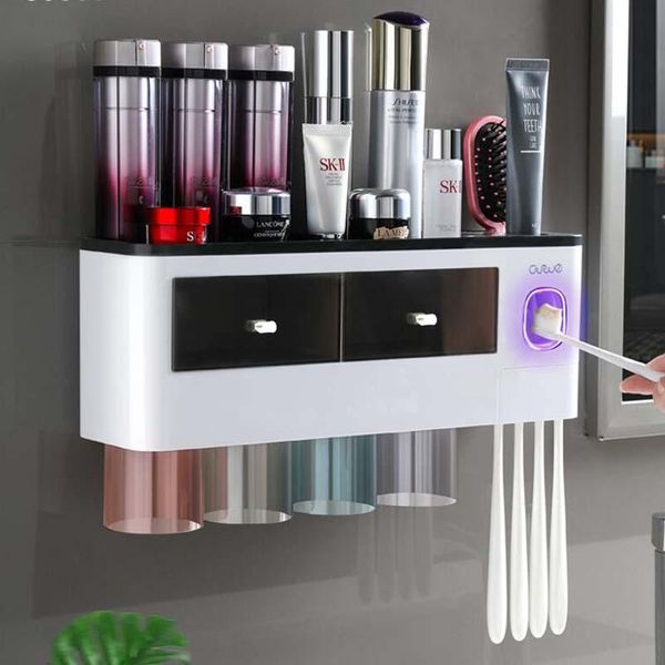 toothbrush holders 2021 holder bathroom accessories automatic toothpaste squeezer dispenser storage rack
toothbrush holders 2021 holder bathroom accessories automatic toothpaste squeezer dispenser storage rack