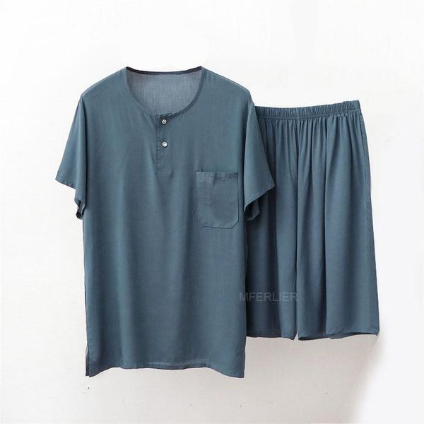 men's sleepwear summer pajama sets men 6xl bust 130cm 5xl plus size thin style 4 colors, Black;brown
men's sleepwear summer pajama sets men 6xl bust 130cm 5xl plus size thin style 4 colors, Black;brown