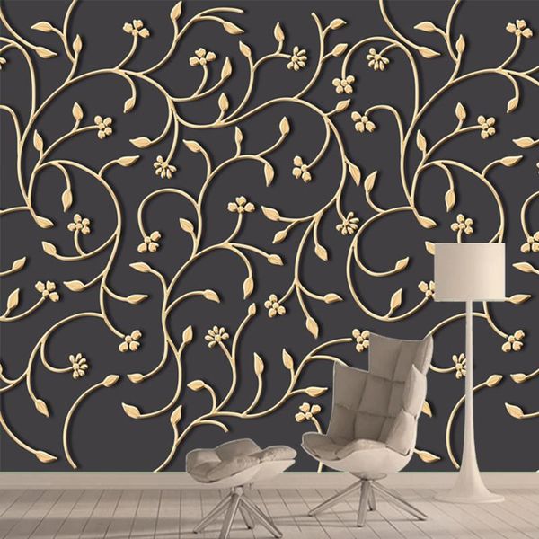 wallpapers black gold leaf floral nature background custom 3d murals living room home decor walls paper pvc rolls prints
wallpapers black gold leaf floral nature background custom 3d murals living room home decor walls paper pvc rolls prints