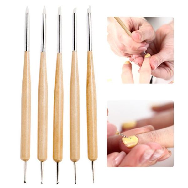 nail brushes 5pcs/kit art pen set double-ended acrylic dotting drawing painting brush uv gel liner polish nails tools, Yellow
nail brushes 5pcs/kit art pen set double-ended acrylic dotting drawing painting brush uv gel liner polish nails tools, Yellow