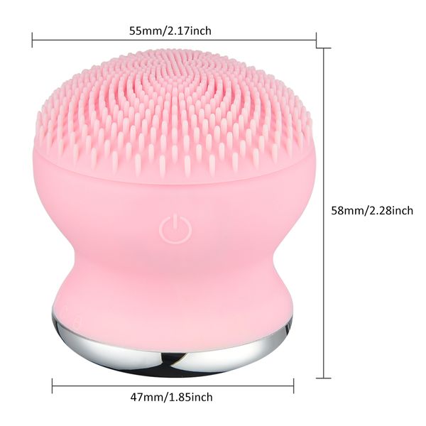 2in1 electric facial cleansing brush silicone nose exfoliator blackhead removal face massage deep pore washing brush skincare
2in1 electric facial cleansing brush silicone nose exfoliator blackhead removal face massage deep pore washing brush skincare