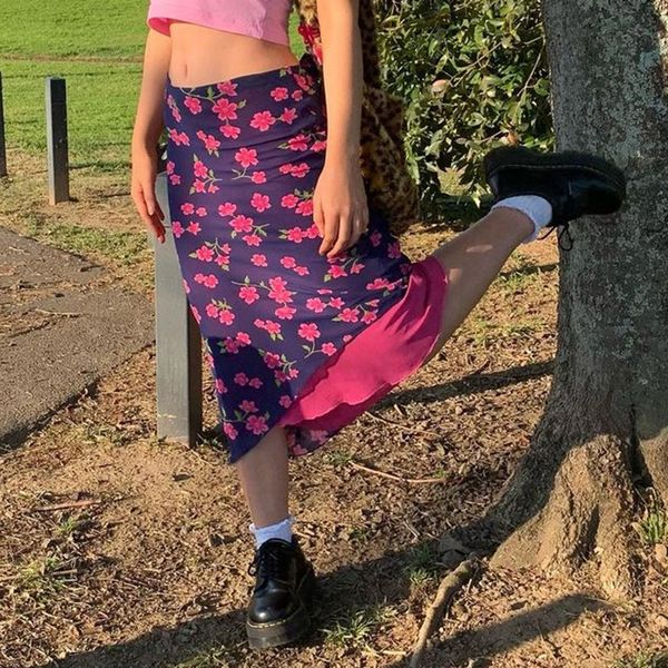 summer streetwear 2000s aesthetic flower print long skirt for women 2021 high waisted patchwork cute skirt harajuku, Black
summer streetwear 2000s aesthetic flower print long skirt for women 2021 high waisted patchwork cute skirt harajuku, Black