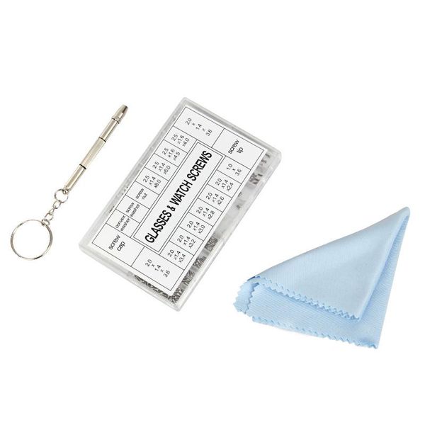 other fashion accessories 1000pcs glasses sunglasses spectacles watch tiny screws nut assortment repair tool kit, Silver
other fashion accessories 1000pcs glasses sunglasses spectacles watch tiny screws nut assortment repair tool kit, Silver