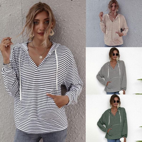 women's hoodies & sweatshirts 2021 stripes coat female europe and the united states women's loose garment, Black
women's hoodies & sweatshirts 2021 stripes coat female europe and the united states women's loose garment, Black