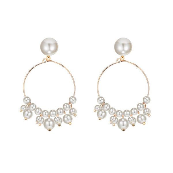 dangle & chandelier pearl elegant sweet temperament geometric round earrings student korean tassel girl, Silver
dangle & chandelier pearl elegant sweet temperament geometric round earrings student korean tassel girl, Silver