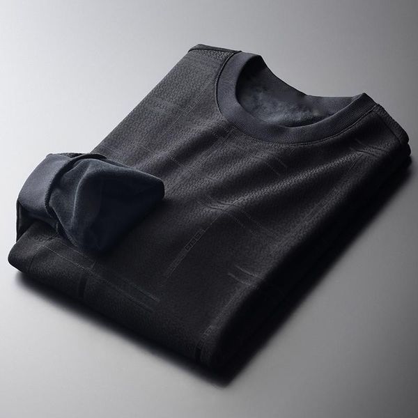 men's hoodies & sweatshirts thicken sweatshirt male add velvet yarn dye round collar casual mens slim fit man 4xl, Black
men's hoodies & sweatshirts thicken sweatshirt male add velvet yarn dye round collar casual mens slim fit man 4xl, Black