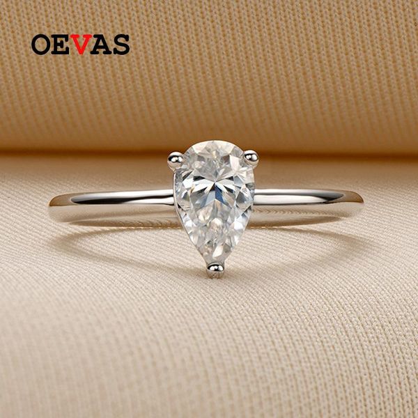 cluster rings oevas 100% 925 sterling silver real 1 pear moissanite for women sparkling wedding party fine jewelry wholesale gift, Golden;silver
cluster rings oevas 100% 925 sterling silver real 1 pear moissanite for women sparkling wedding party fine jewelry wholesale gift, Golden;silver