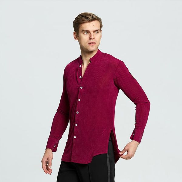 stage wear latin dance dress shirt men red shirts button costumes modern rumba chacha ballroom practice bl1318, Black;red
stage wear latin dance dress shirt men red shirts button costumes modern rumba chacha ballroom practice bl1318, Black;red