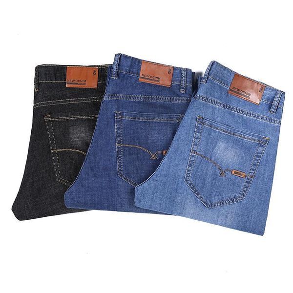 men's jeans classic leather summer thin slim straight 2021 spring brand comfortable cotton stretch business casual jeans,301b, Blue
men's jeans classic leather summer thin slim straight 2021 spring brand comfortable cotton stretch business casual jeans,301b, Blue