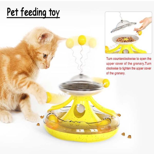 cat toys multifunctional funny turntable track ball windmill leaking toy indoor educational training feeder supplies
cat toys multifunctional funny turntable track ball windmill leaking toy indoor educational training feeder supplies
