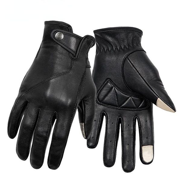cycling gloves motorcycle full finger sheepskin knight winter retro fixture drop-resistant touch screen, Black
cycling gloves motorcycle full finger sheepskin knight winter retro fixture drop-resistant touch screen, Black