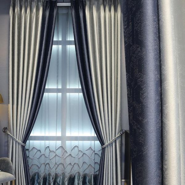 curtain & drapes customized eric blue and gray stitching modern light luxury chinese style shading bedroom living room study balcony floor
curtain & drapes customized eric blue and gray stitching modern light luxury chinese style shading bedroom living room study balcony floor