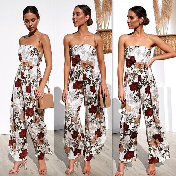 women's jumpsuits & rompers 2021 womens jumpsuit bohemian playsuits print strapless summer plus size, Black;white
women's jumpsuits & rompers 2021 womens jumpsuit bohemian playsuits print strapless summer plus size, Black;white