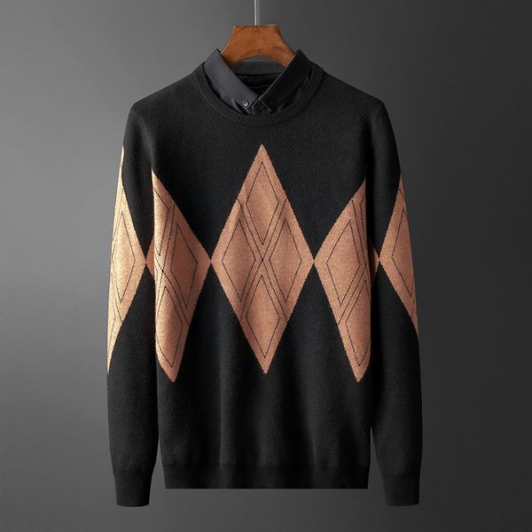 sweaters knit autumn and winter business casual knitted shirt men's fake two-piece bottomed lapel color matching youth top, White;black
sweaters knit autumn and winter business casual knitted shirt men's fake two-piece bottomed lapel color matching youth top, White;black