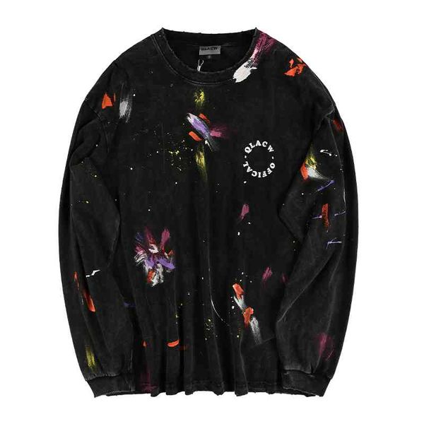 men's t-shirts hip hop long sleeve t-shirt streetwear oversized printed graffiti retro harajuku fall fashion cotton loose 3izm, White;black
men's t-shirts hip hop long sleeve t-shirt streetwear oversized printed graffiti retro harajuku fall fashion cotton loose 3izm, White;black