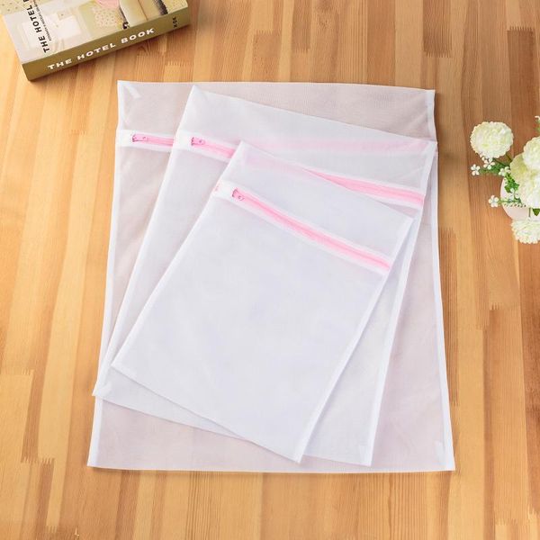 laundry bags 3 size white coarse mesh for washing machines lingerie wash modern polyester bag
laundry bags 3 size white coarse mesh for washing machines lingerie wash modern polyester bag