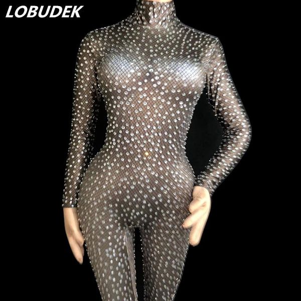 women's jumpsuits & rompers sparkly white rhinestones skinny jumpsuit nightclub lady dj singer pole dance costume bar party celebration, Black;white
women's jumpsuits & rompers sparkly white rhinestones skinny jumpsuit nightclub lady dj singer pole dance costume bar party celebration, Black;white