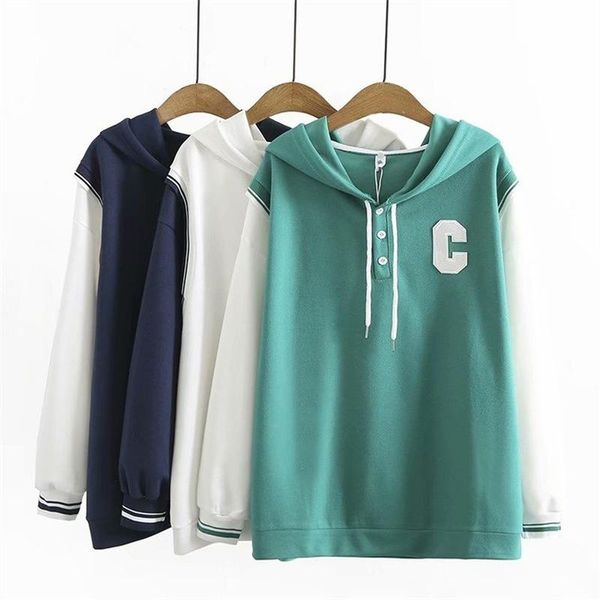 plus size outerwear & coats women's hooded autumn winter thick hoodies casual patchwork college style pullovers large
plus size outerwear & coats women's hooded autumn winter thick hoodies casual patchwork college style pullovers large